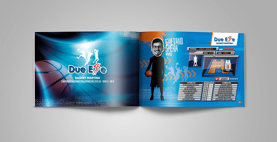 Interno Brochure Due Esse Basket | 2015-16