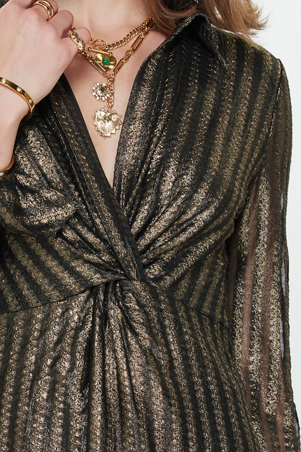 Miniatura: Zaria Festive Long Sleeves Top