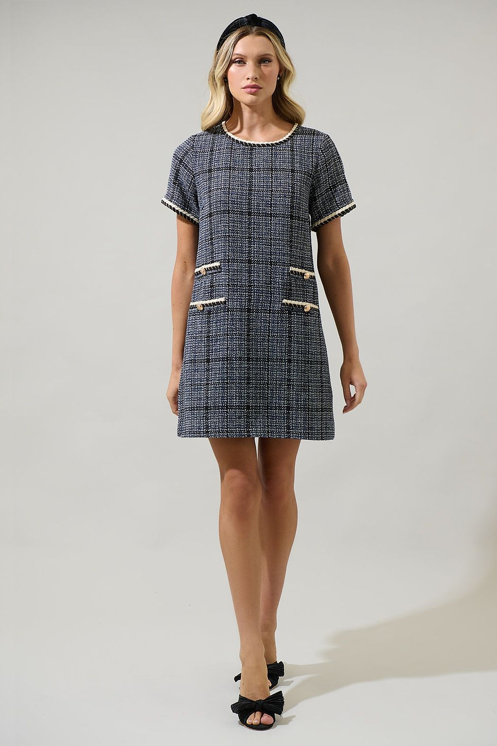 Miniatura: Audrey Tweed Mini Dress