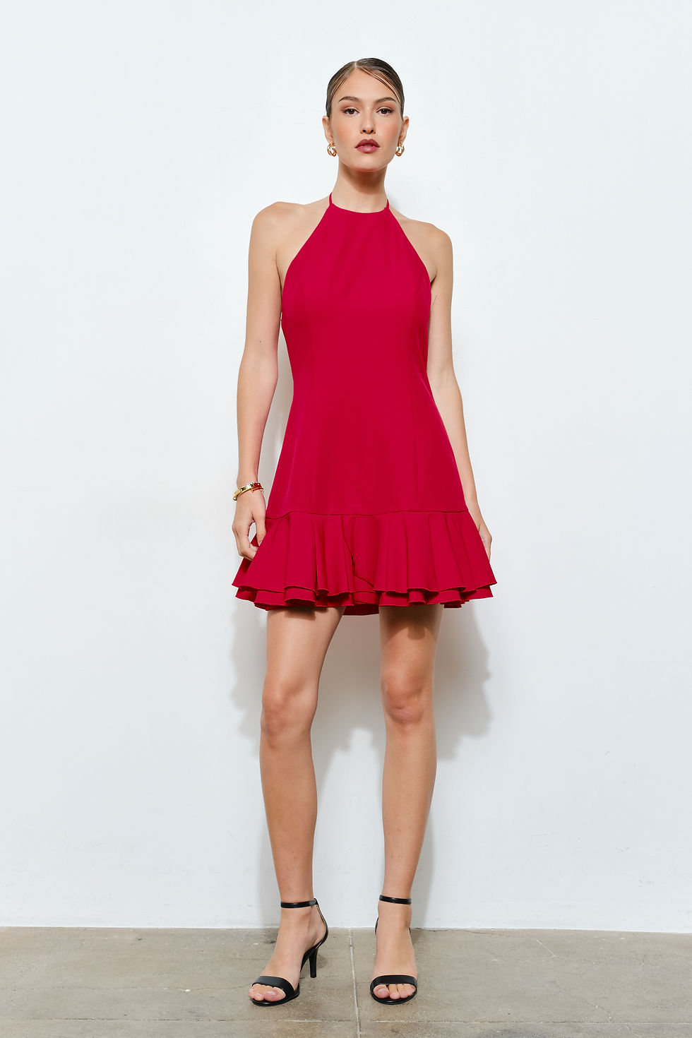 Miniatura: Hina Halter Neck Mini Dress