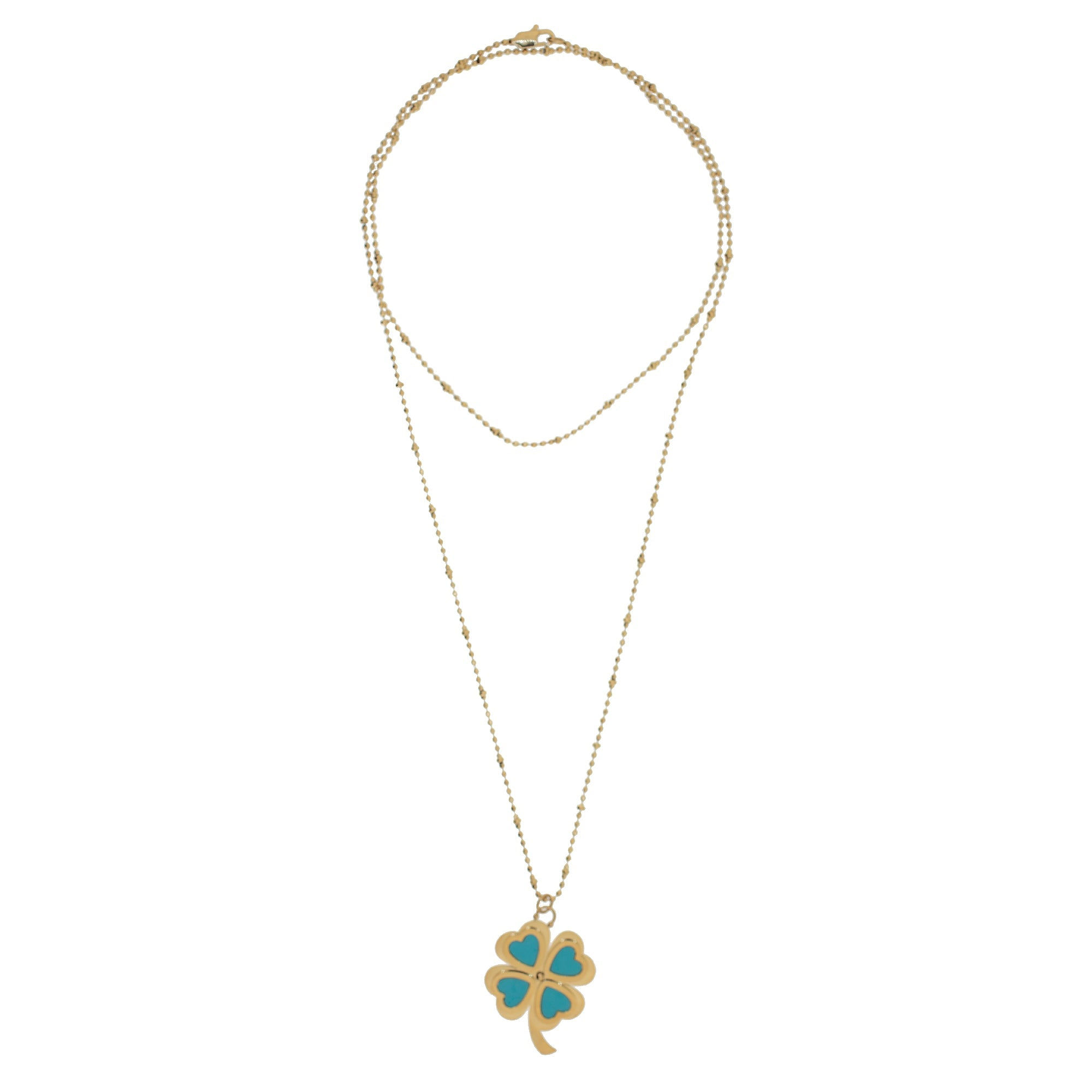 Green Clover Necklace