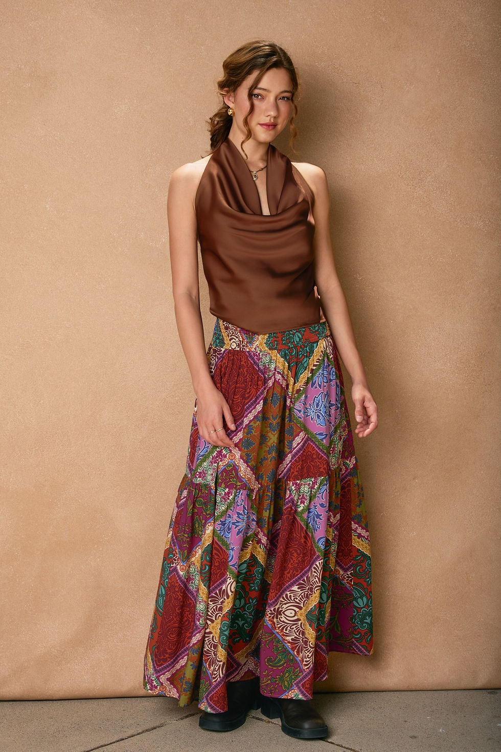 Miniatura: Corina Sleeveless Open Back Top