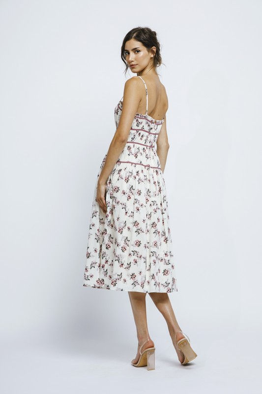 Miniatura: Ellie Midi Floral Dress