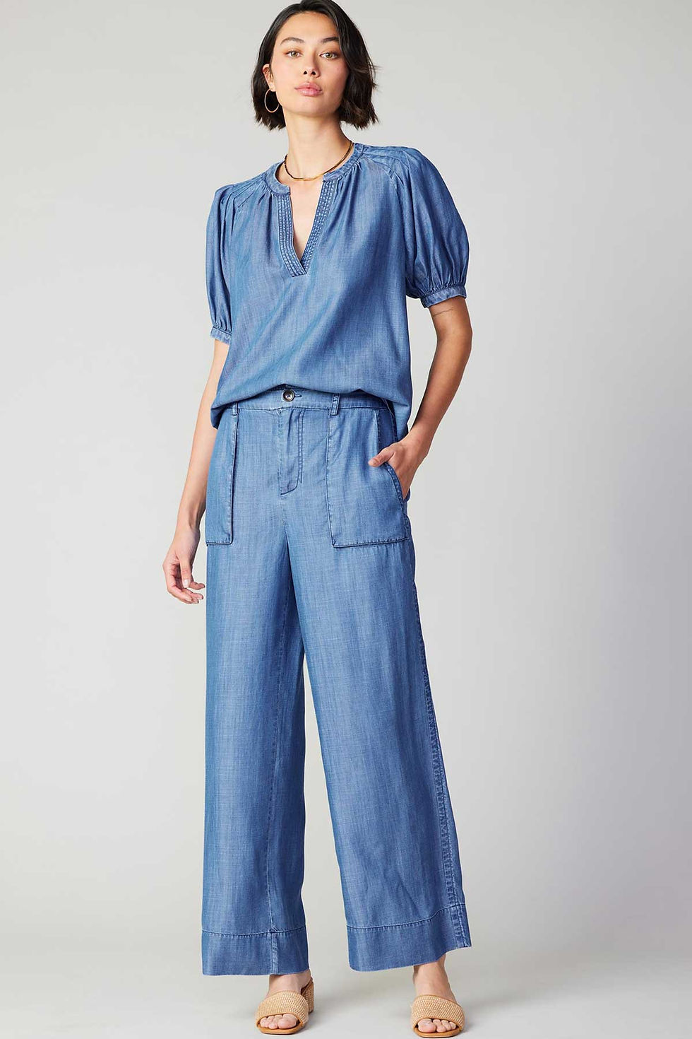 Miniatura: Helena Pants With 3D Pocket Detail