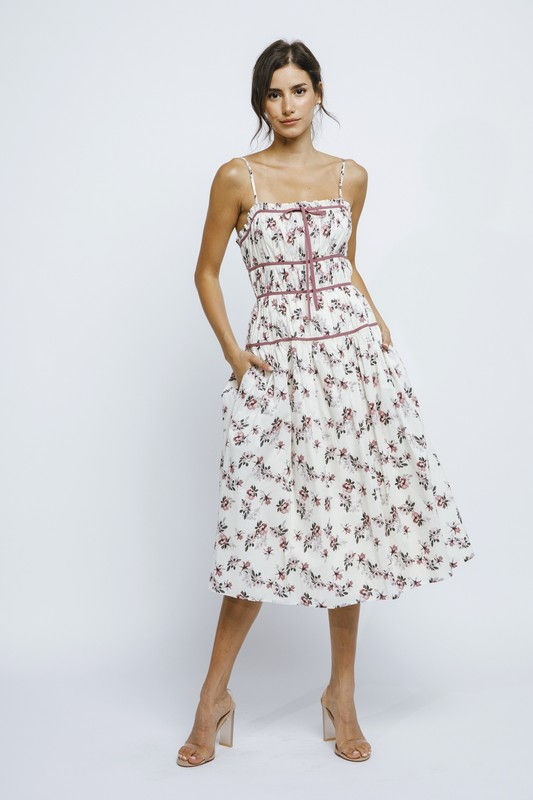 Miniatura: Ellie Midi Floral Dress