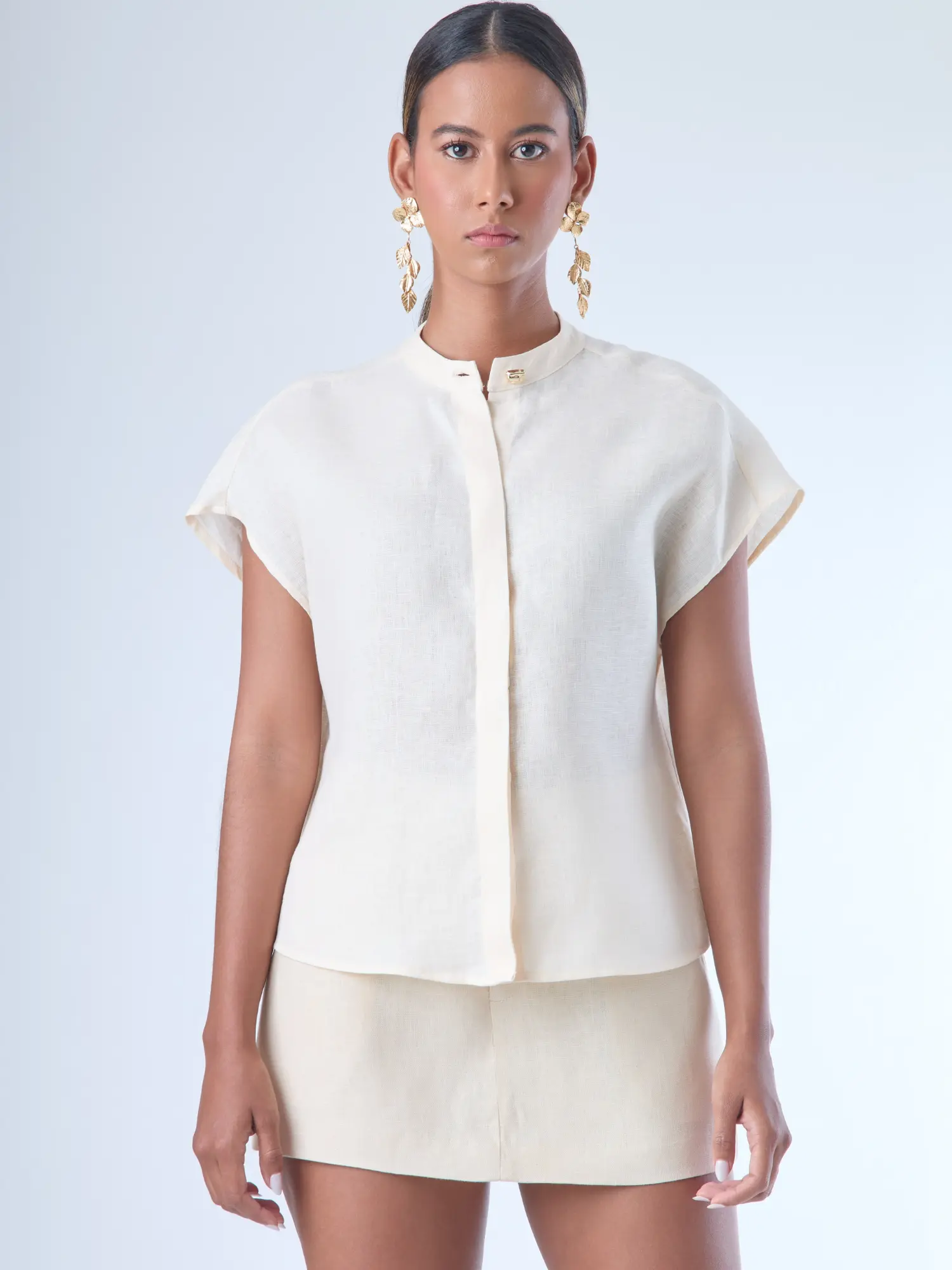 Antonia Linen Blouse