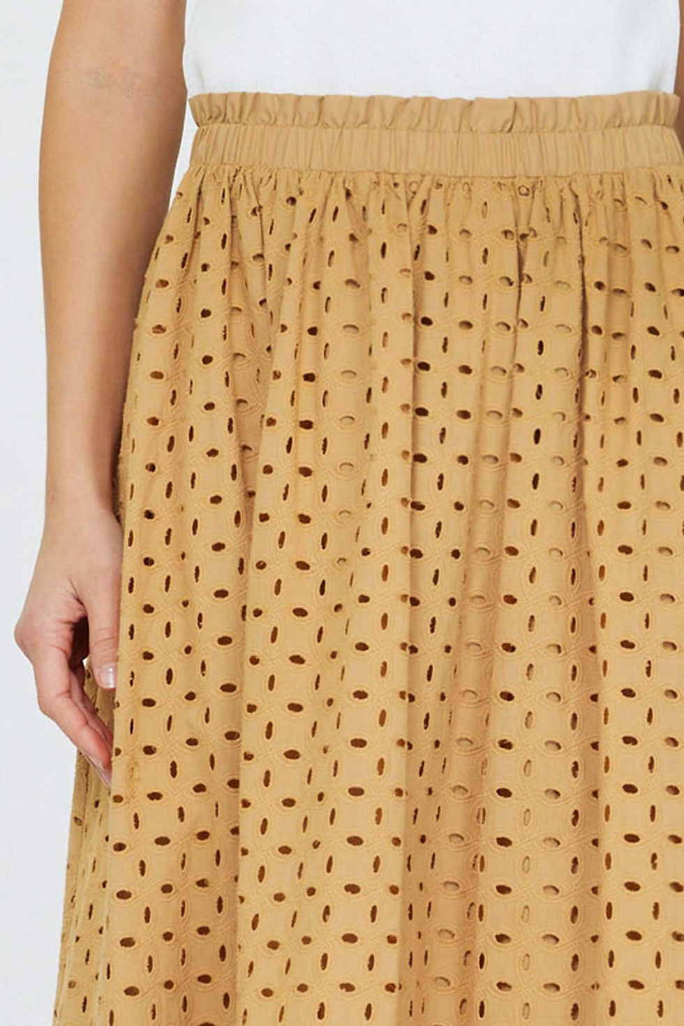 Miniatura: Dania Elasticized Waist Midi Skirt