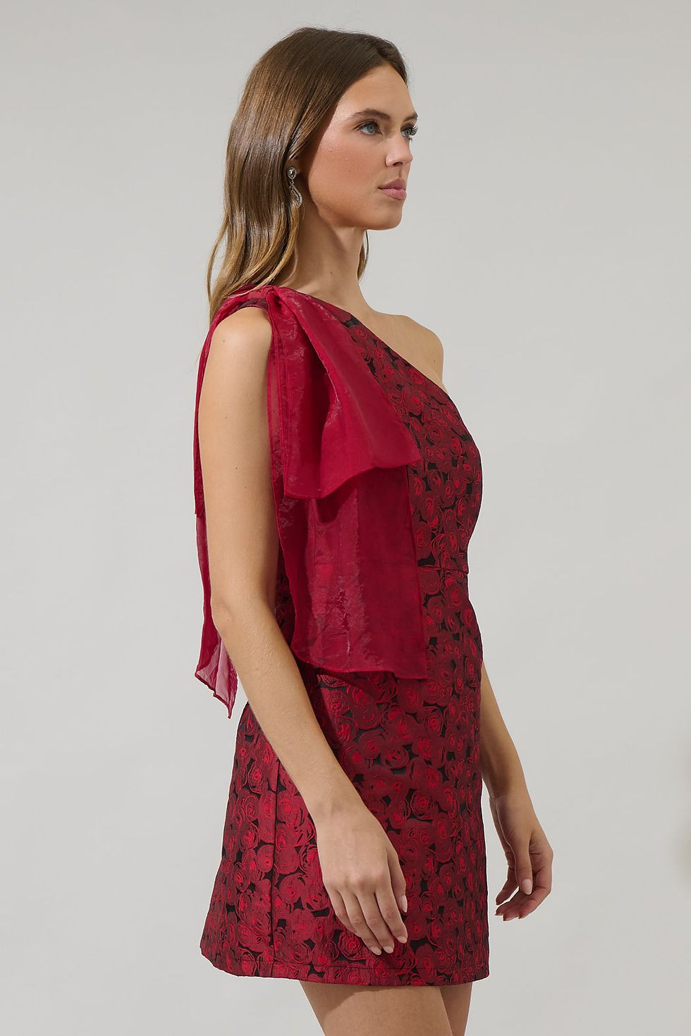Miniatura: Heidy Floral One Shoulder Mini Dress