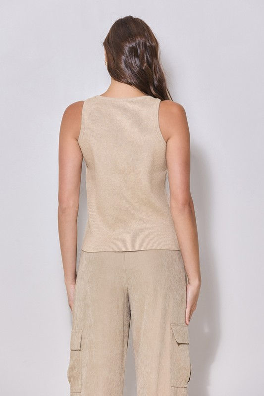 Miniatura: Rocio Front Clear Sequins Sweater Top