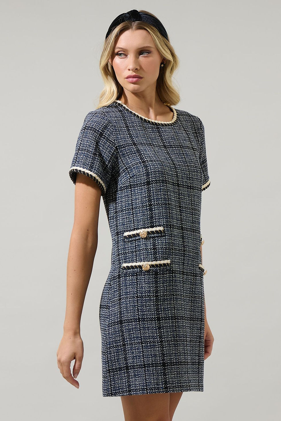 Miniatura: Audrey Tweed Mini Dress