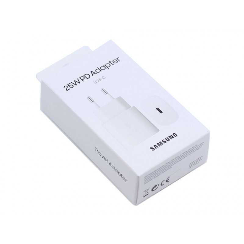 Miniature : Adaptateur Secteur USB Type-C Samsung 25W Blanc EP-T2510NWEGWW - Retail Box (Ori