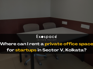 Exospace offers the best coworking office space for rent in Kolkata, Sector V, also private cabins, day passes, shared office spaces and virtual office spaces.