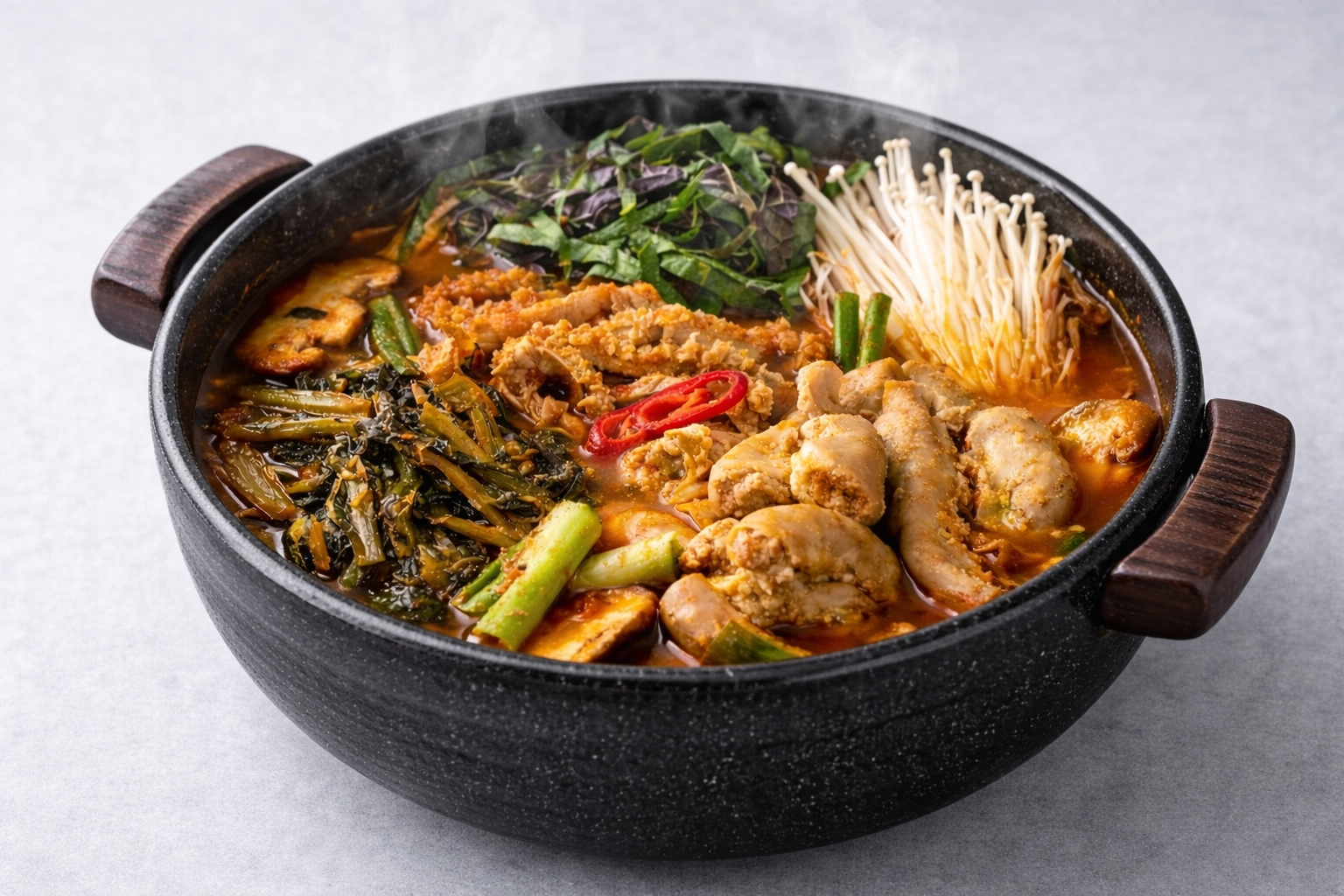 Arranged Food and Objects