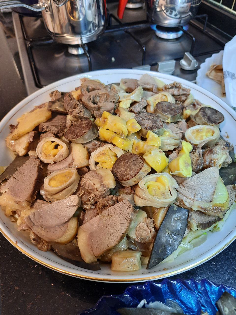 Arranged Food and Objects