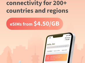 Airalo is the first-ever online store for virtual SIM cards (eSIMs)