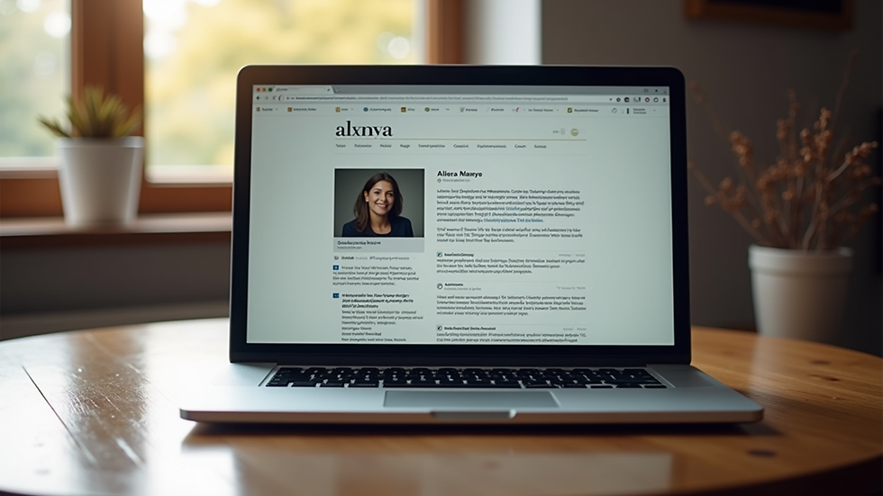 eye-level view of laptop screen showing a forum page about Alanya