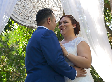 Wedding photography and videography for a couple in San Diego, California.