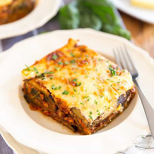 ★ Veggie Moussaka with Roasted Patatoes