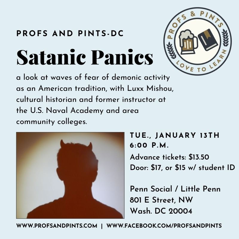 Profs & Pints DC: Satanic Panics