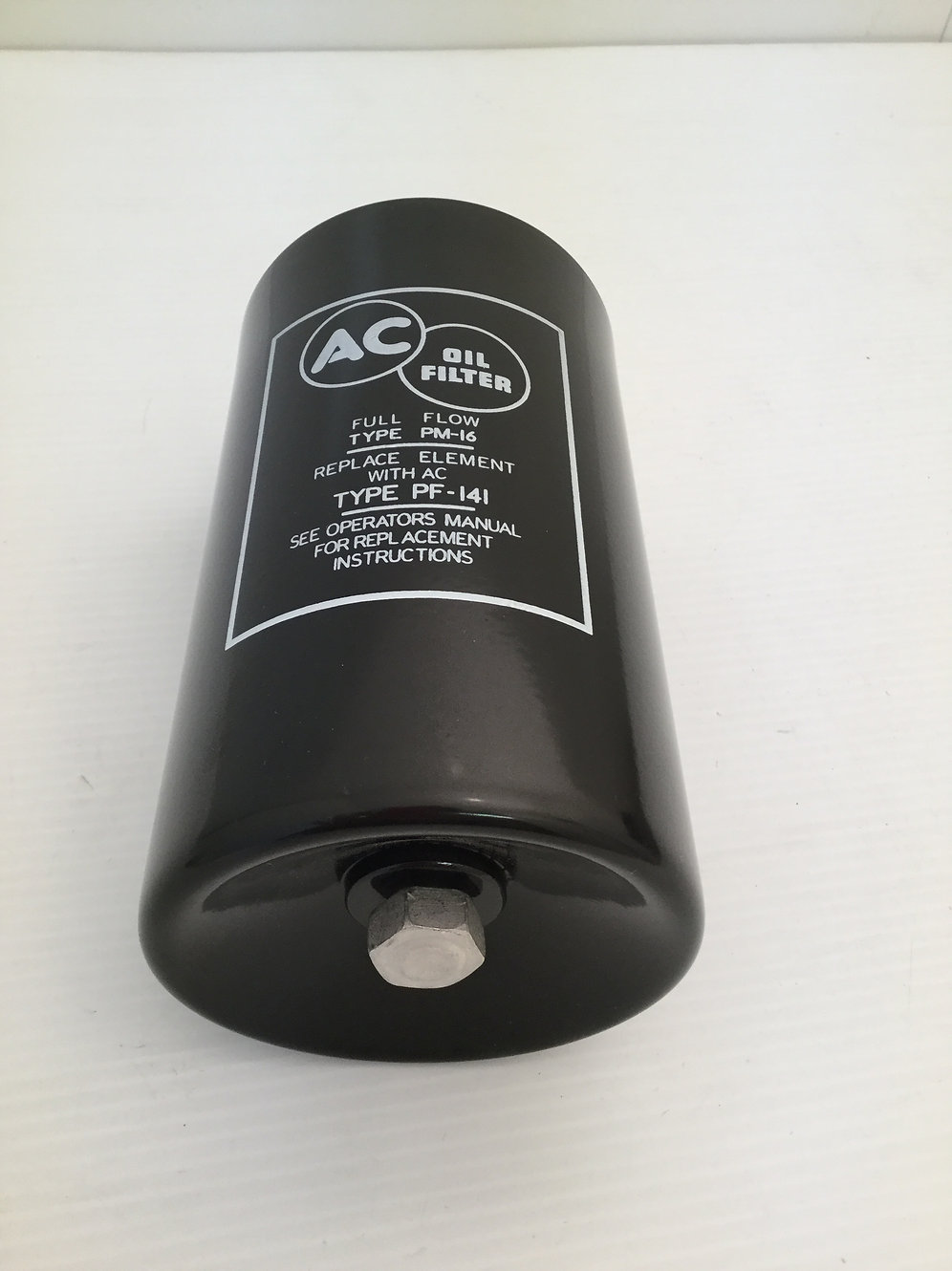 Oil Filter Canister 1956 1957 Corvette Richard Fortier Corv