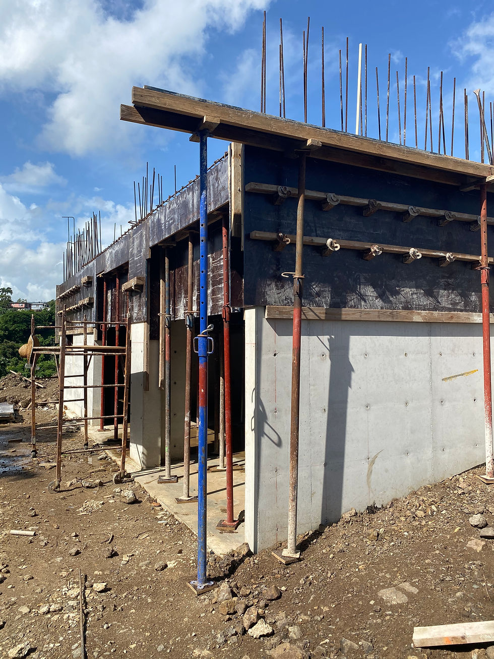 Construction in progress.