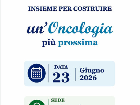Incontro intersocietario. Insieme per costruire un'Oncologia più prossima. Caltanissetta, 23 Giugno 2026