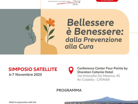 Simposio saltellite LILT. Catania, 6/7 Novembre 2025 - 