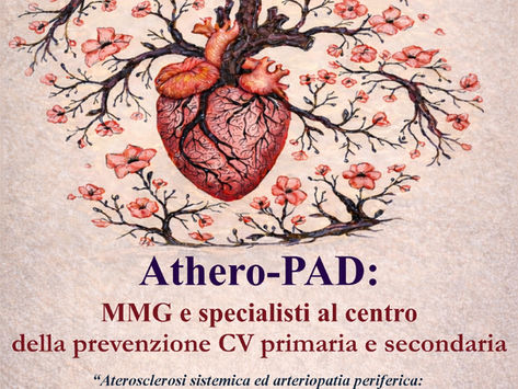 Athero-PAD:MMG e specialisti al centro della prevenzione CV primaria e secondaria. Messina, 11 Settembre 2026