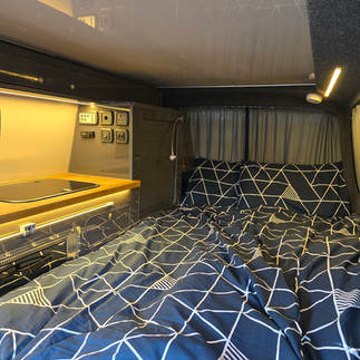 Rock n roll bed set up for bedtime