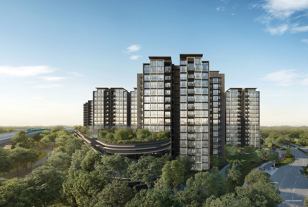 Artist impression of Copen Grand,a recent EC which has the same developer as Lumina Grand,City Developments Limited