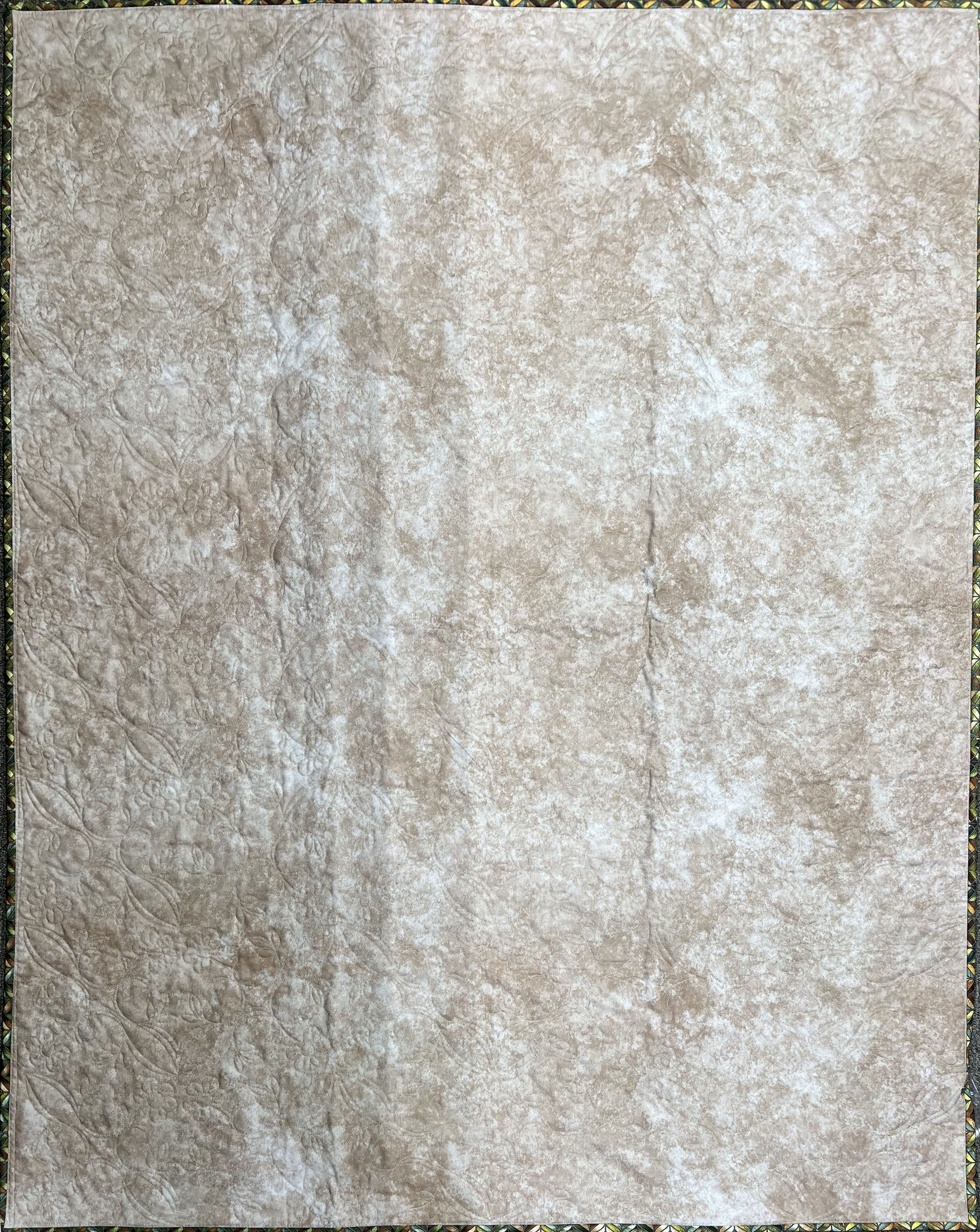 Hidden Flowers, Sm Lap, 45” x 58”