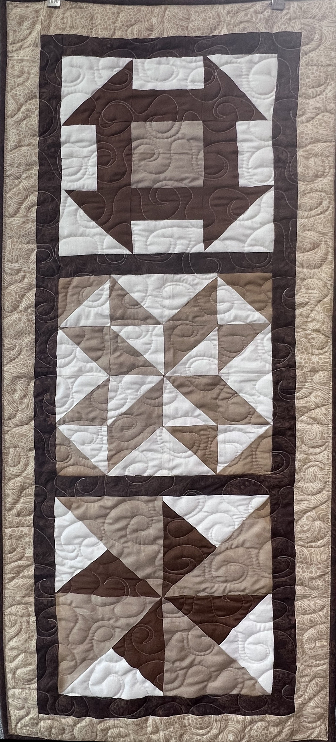 Mocha Fudge, Table Runner, 17” x 40”