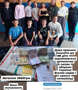 Звіт про волонтерську співпрацю.