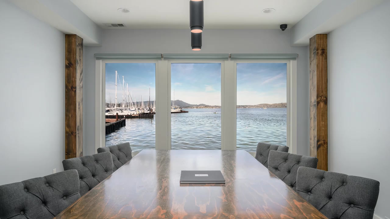 LiquidView window installation in a commercial office space