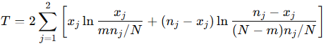 Likelihood ratio exact testi: