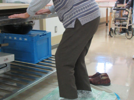 ナーシングホーム　年明けうどん