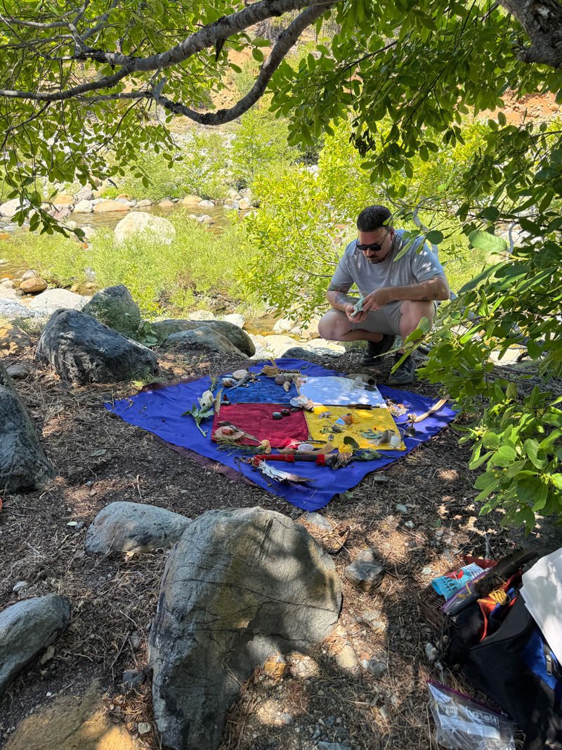 Medicine Wheel Despacho Ceremony -- August 24