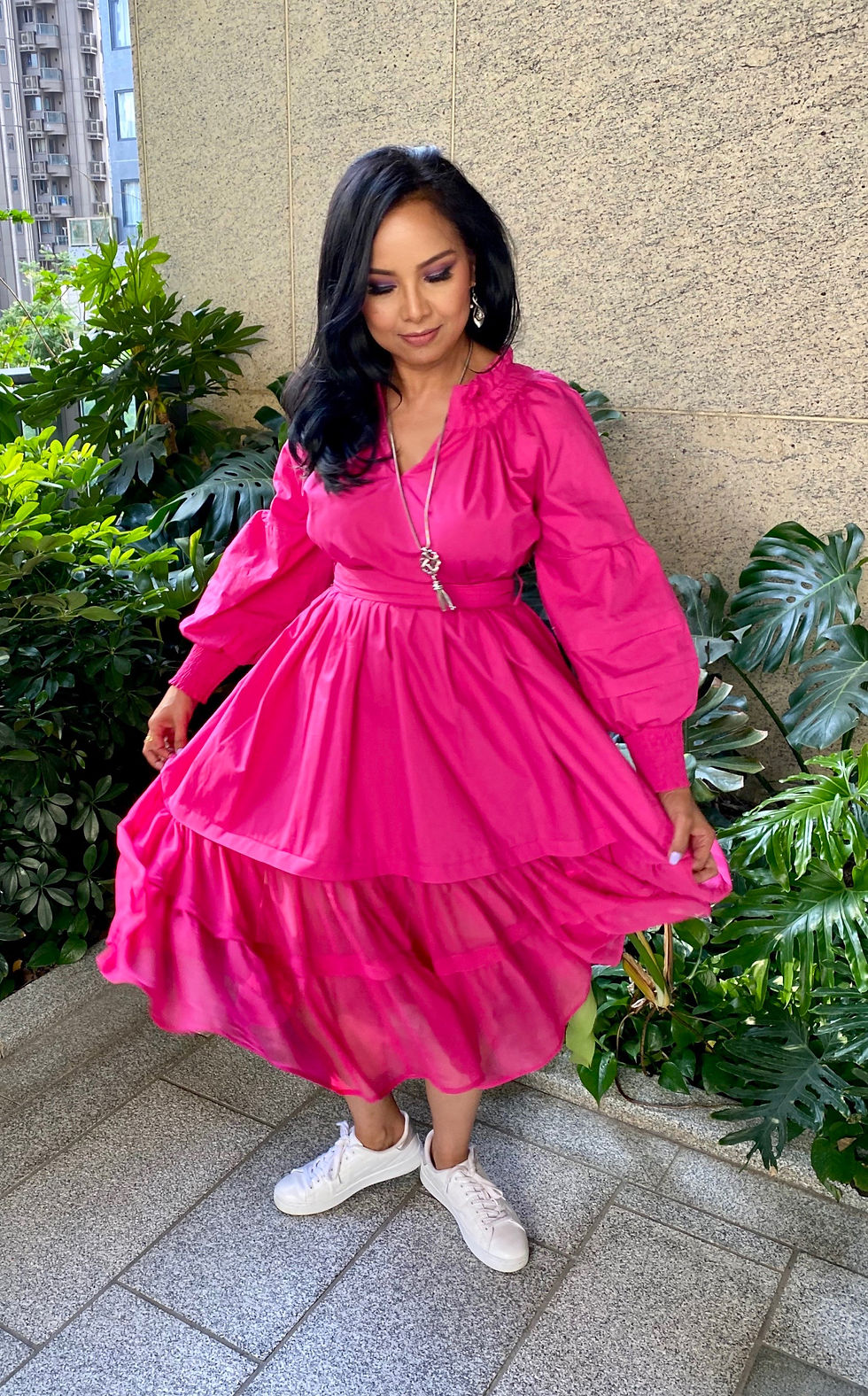 Thumbnail: Dahlia Dress - Long Sleeve