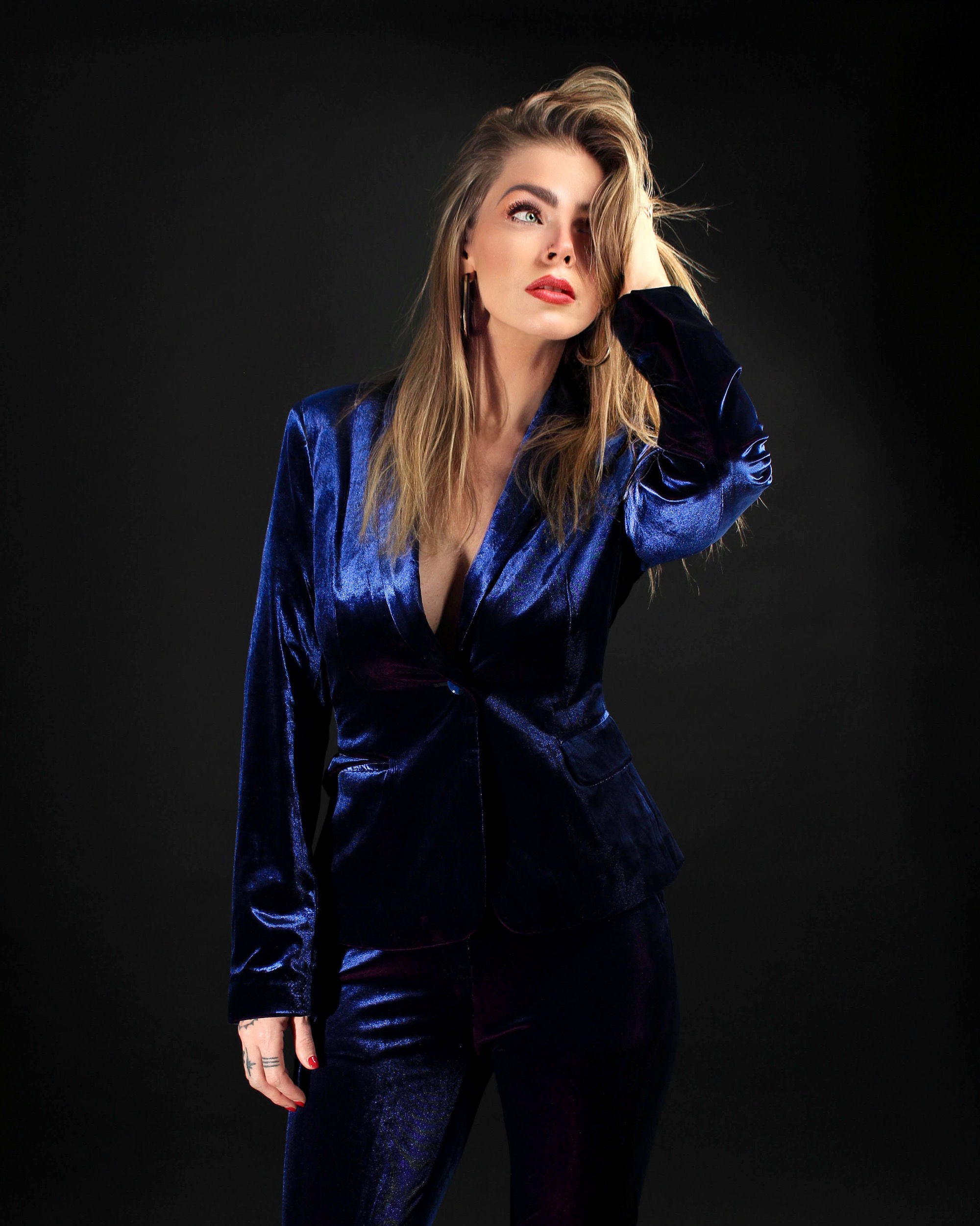 Midnight's Velvet Suit