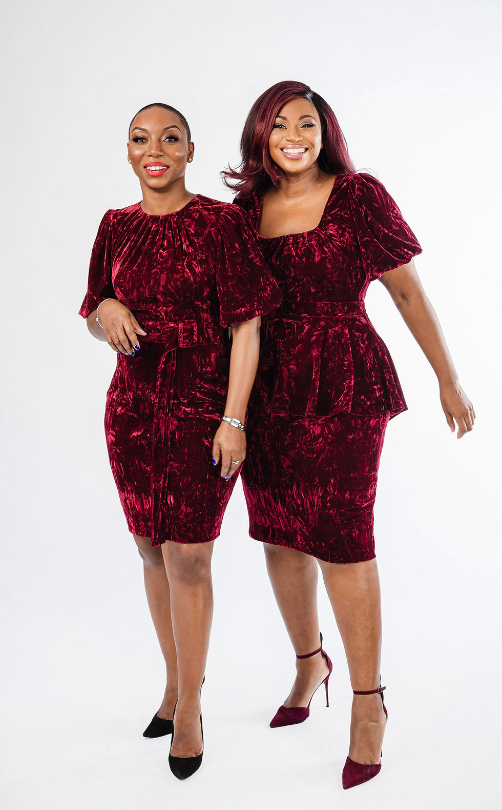 Thumbnail: Crimson Crush Peplum Dress