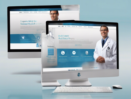 Professional Medical Product Showcase Website Design