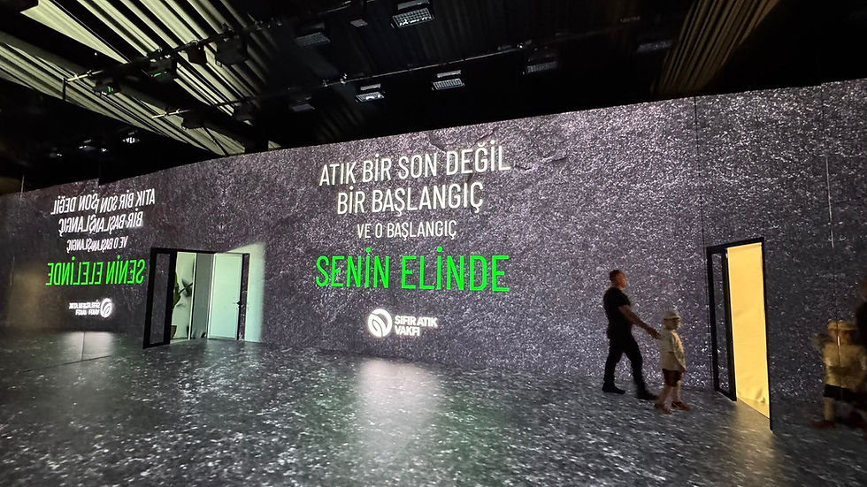Taksim Meydanı: Sıfır Atık Sergisi