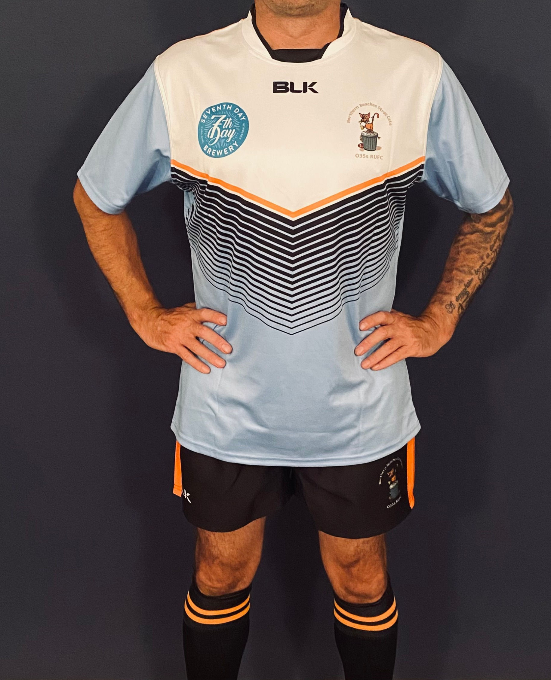 Stray Cats Rugby Jersey