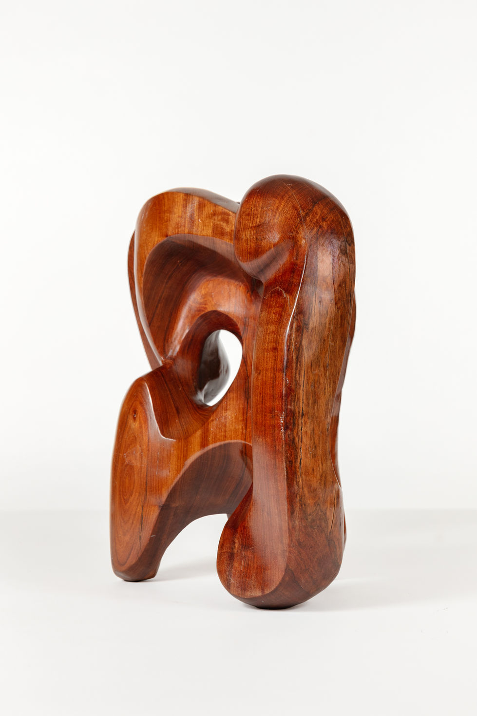 Abstraction in Cocobolo Wood VI