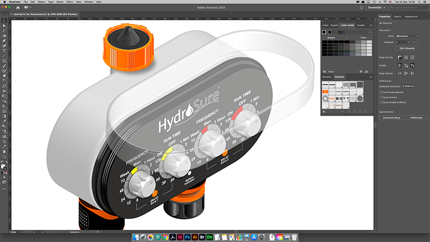 Isometric Product Illustration