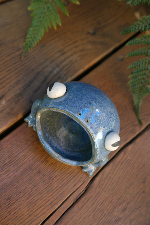 frog Salt Cellar/Trinket Holder