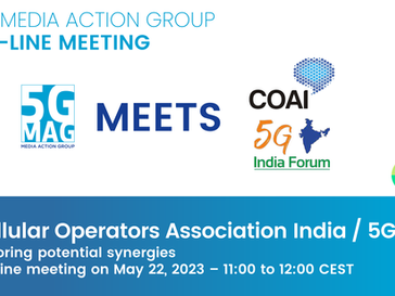 22.05.23 - 5G-MAG meets COAI/5GIF