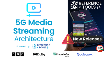 New Releases! - 5G Media Streaming Application Function, Application Server and Docker Compose recipe