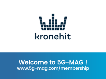 5G-MAG welcomes KRONEHIT as new member