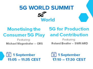 01.09.2020 - 5G-MAG members at "5G World"